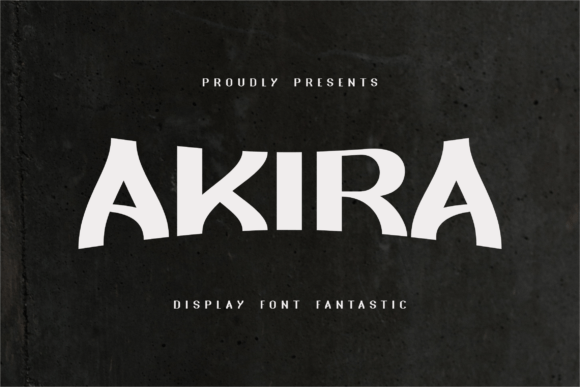Akira Monoletter: A Display Font That Elevates Digital Branding