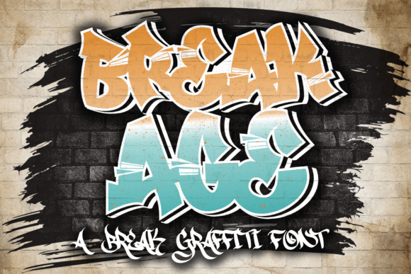 Break Age Font: A Web Designer’s Take on Using Graffiti Style Typography