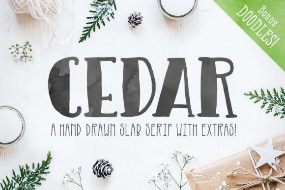 Cedar: A Handmade Serif for Heartfelt Editorial Design