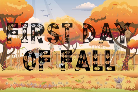 First Day of Fall: A Cool Display Font for Editorial and Brand Design
