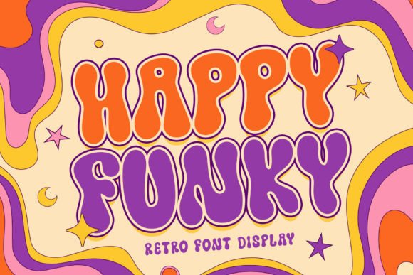 Happy Funky: A Groovy Display Font for Web Designers