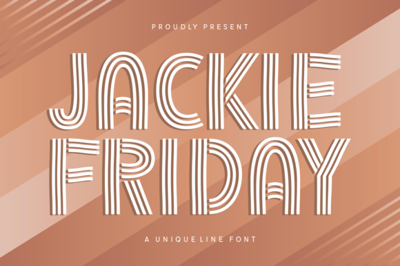 Jackie Friday: A Display Font That Elevates Small Business Branding