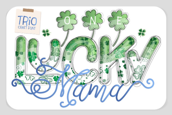 One Lucky Mama: A Versatile Display Font for Business Branding