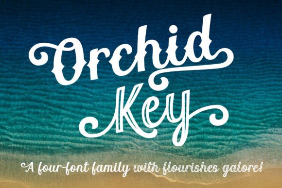 Orchid Key: A Maker’s Font for Elegant, Handmade Branding