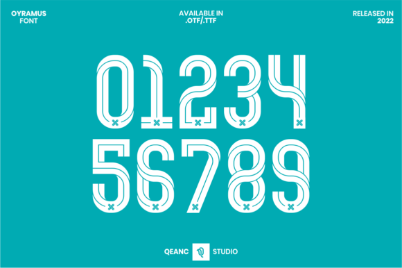 Oyramus: A Bold Display Font for Crafters and Makers
