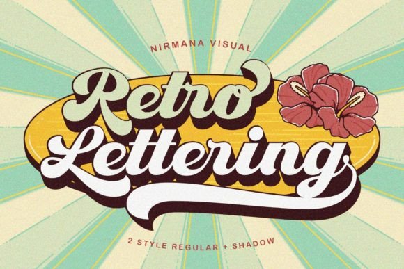 Retro Lettering: A Display Font for Timeless Editorial Design