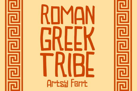 Roman Greek Tribe: A Display Font That Elevates Web Typography